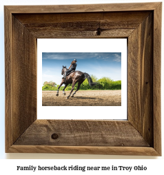 family horseback riding near me in Troy, Ohio